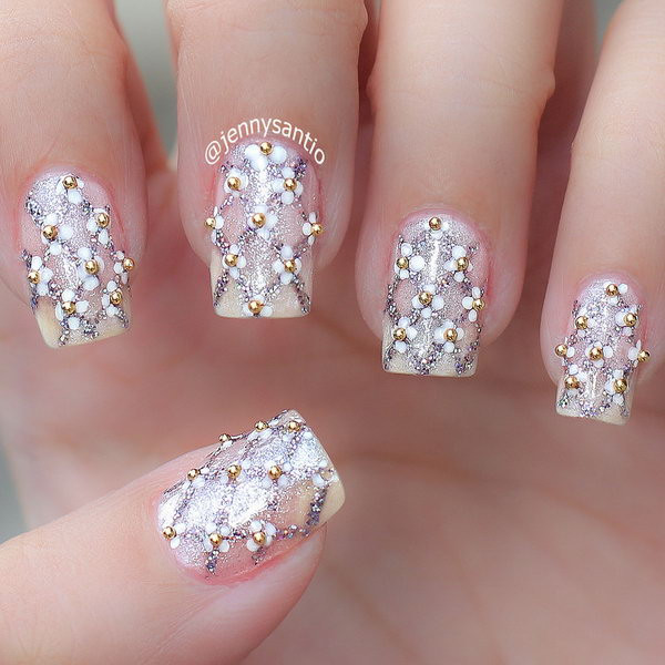 Nails Design For Wedding
 40 Amazing Bridal Wedding Nail Art for Your Special Day