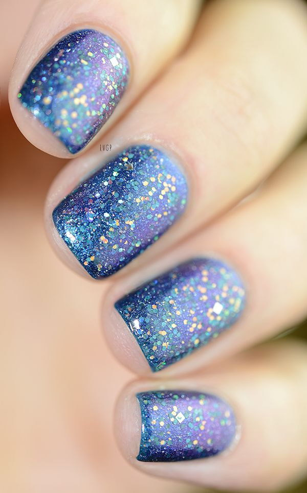 Nails Glitter
 100 Cute And Easy Glitter Nail Designs Ideas To Rock This
