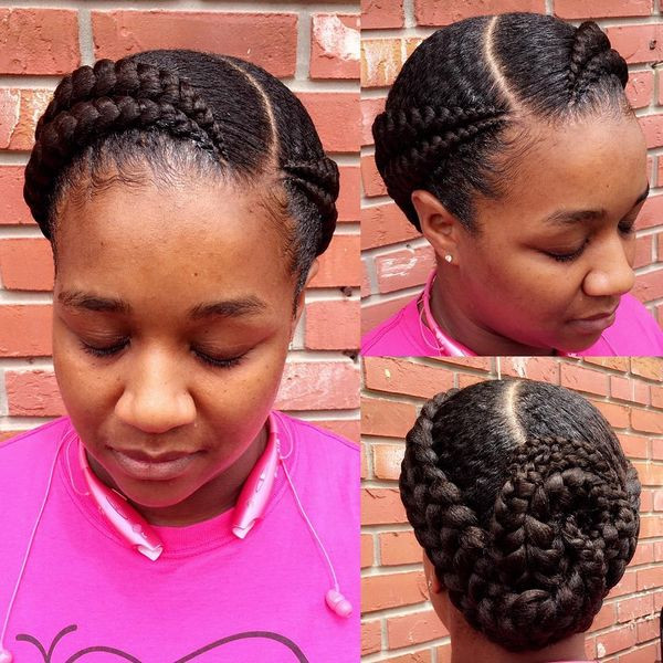 Natural Braided Hairstyles For Black Hair
 African Braids Hairstyles Pretty Braid Styles for Black Women