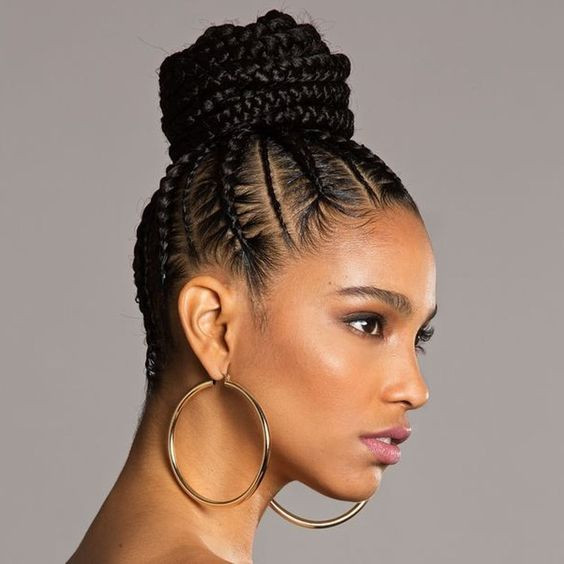 Natural Braided Hairstyles For Black Hair
 Cornrows Hairstyles 2019
