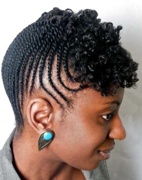 Natural Braided Hairstyles For Black Hair
 Braids for Black Women with Short Hair