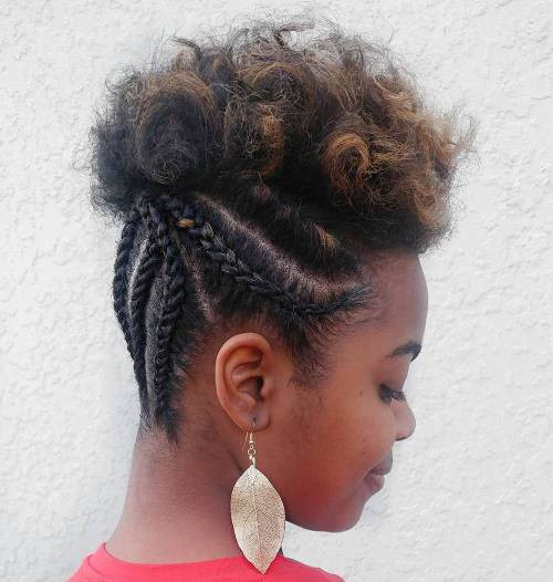 Natural Braided Hairstyles For Short Hair
 30 Best Natural Hairstyles for African American Women