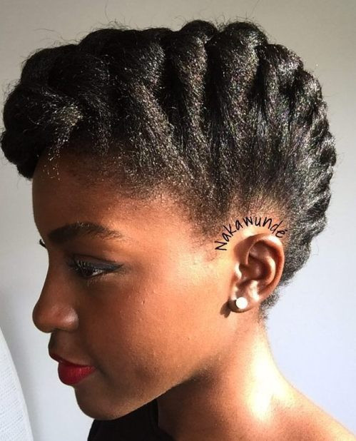 Natural Braided Hairstyles For Short Hair
 60 Easy and Showy Protective Hairstyles for Natural Hair
