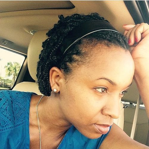 Natural Braided Hairstyles For Short Hair
 40 Short Natural Hairstyles for Black Women