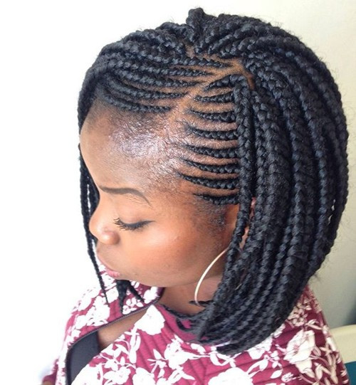 Natural Braided Hairstyles For Short Hair
 60 Easy and Showy Protective Hairstyles for Natural Hair