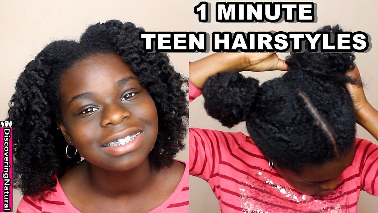 Natural Hairstyles For Black Teenager
 4 Easy Teen Natural Hairstyles You Can Do Yourself in 1