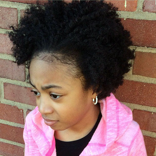 Natural Hairstyles For Little Black Girl
 HAIR STYLE FASHION