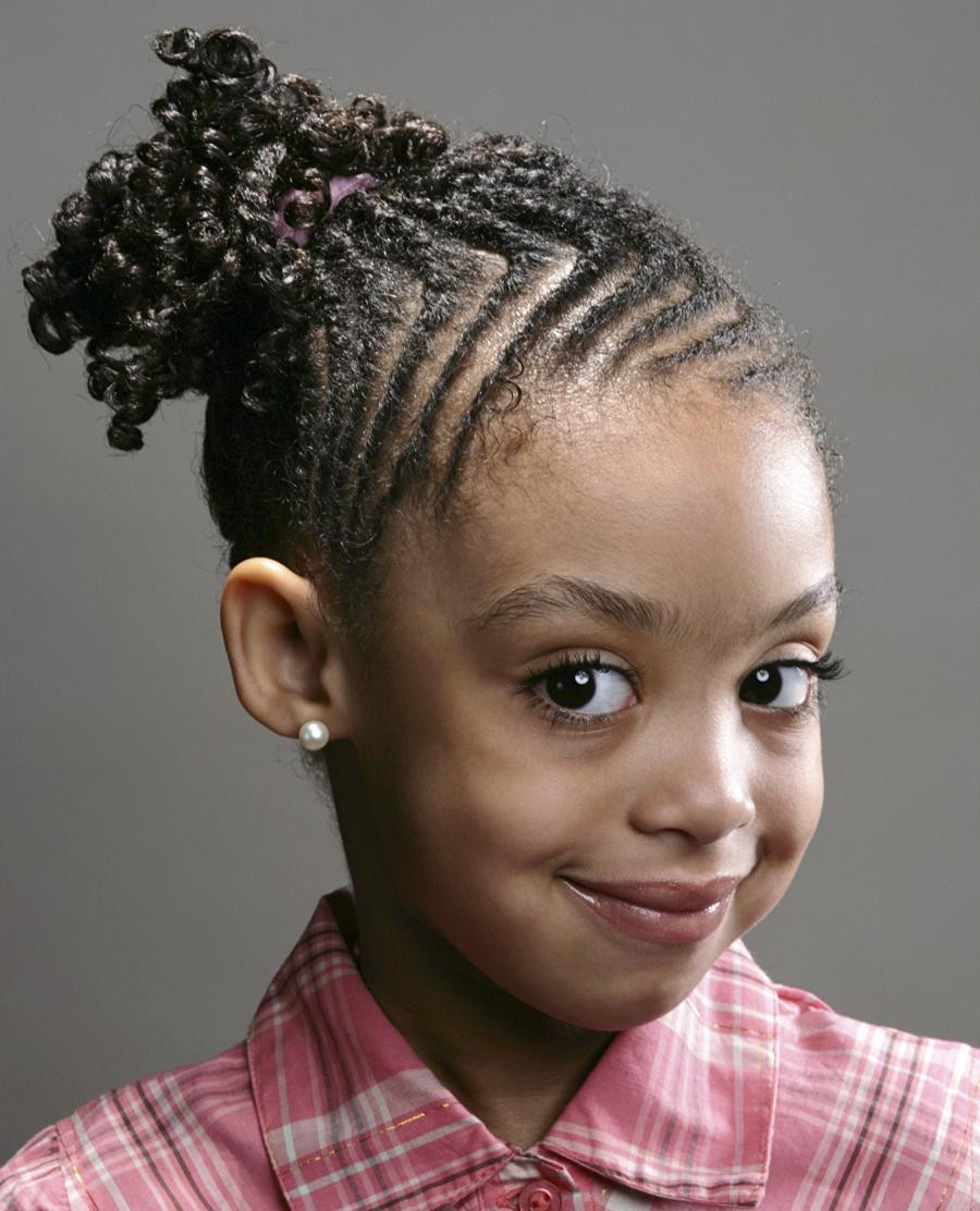 Natural Hairstyles For Little Black Girl
 64 Cool Braided Hairstyles for Little Black Girls – HAIRSTYLES