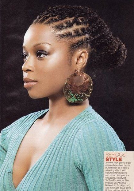 Natural Hairstyles For Party
 Dazzling party look with cornrows protectivestyle Loved