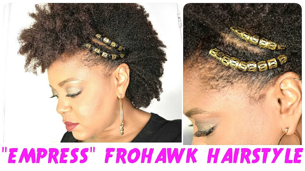 Natural Hairstyles For Party
 "EMPRESS" FROHAWK FESTIVAL HOLIDAY PARTY NATURAL