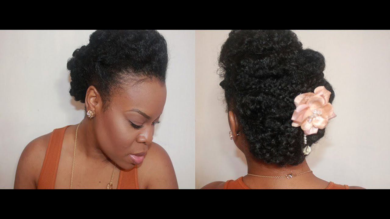 Natural Hairstyles For Party
 Simple Dinner Party Hairstyle on "Natural Hair