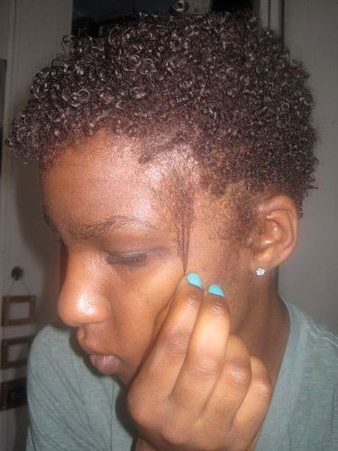 Natural Hairstyles For Thin Edges
 Your Africa Is Showing LDFH Working on My Edges