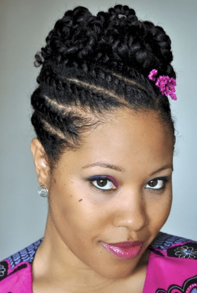 Natural Hairstyles With Braids
 Hottest Natural Hair Braids Styles For Black Women in 2015