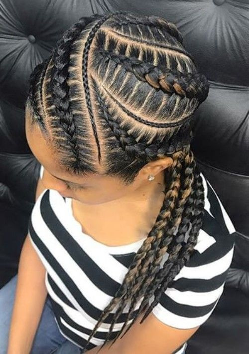 Natural Hairstyles With Braids
 35 Natural Braided Hairstyles Without Weave