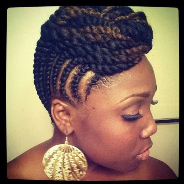 Natural Hairstyles With Braids
 HOUSEOFBEAUTY Cornrows styles for Natural and Relaxed hair