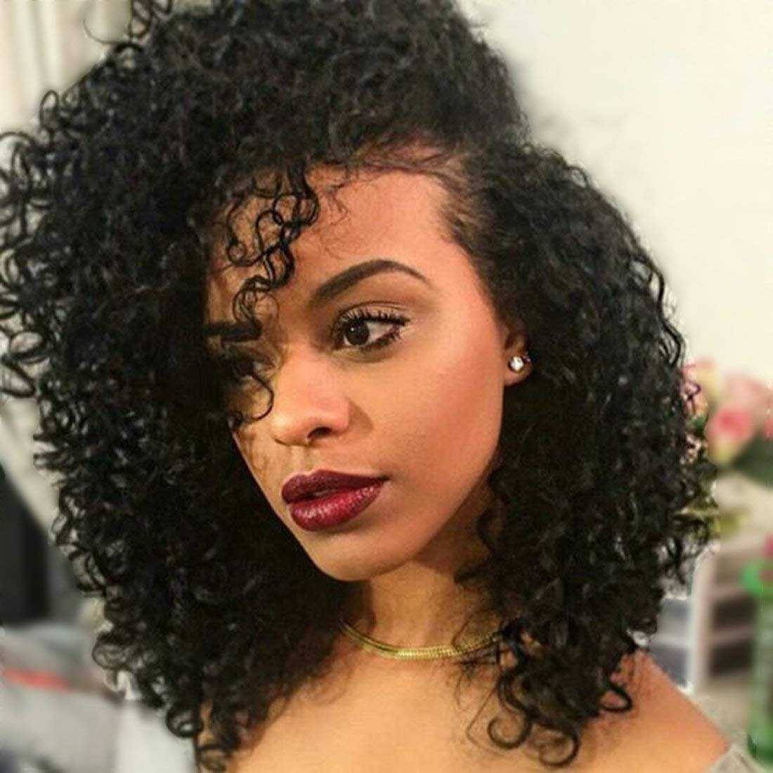 Natural Hairstyles With Extensions
 Amazon Jolia 8A Brazilian Curly Hair Weave 3 bundles