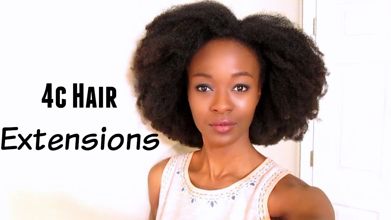 Natural Hairstyles With Extensions
 2 Part Versatile Sew In With 4c Natural Looking Hair