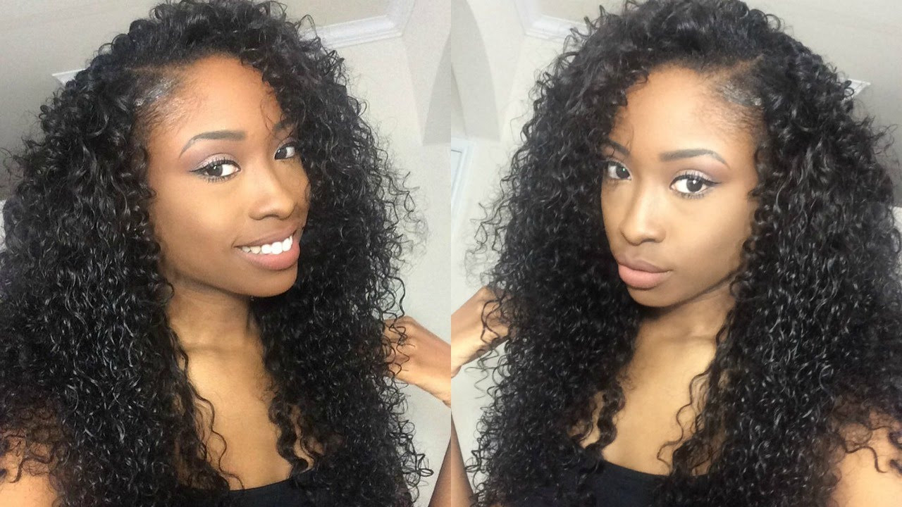 Natural Hairstyles With Extensions
 How To Blend Natural Hair with Curly Weave Hair