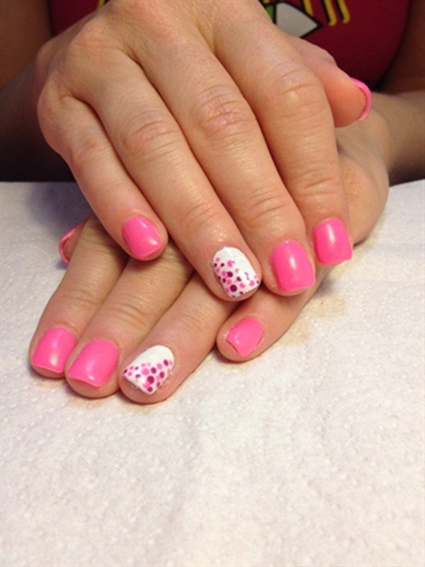 Natural Nail Styles
 50 Most Beautiful Pink And White Nails Designs Ideas You