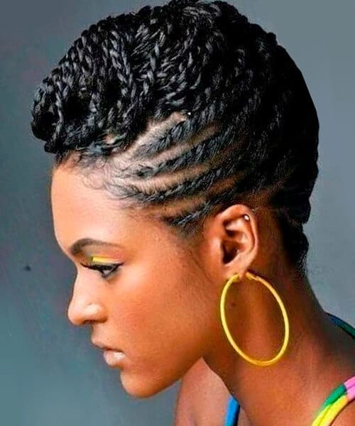 Natural Updo Hairstyles
 Natural hairstyles for African American women and girls