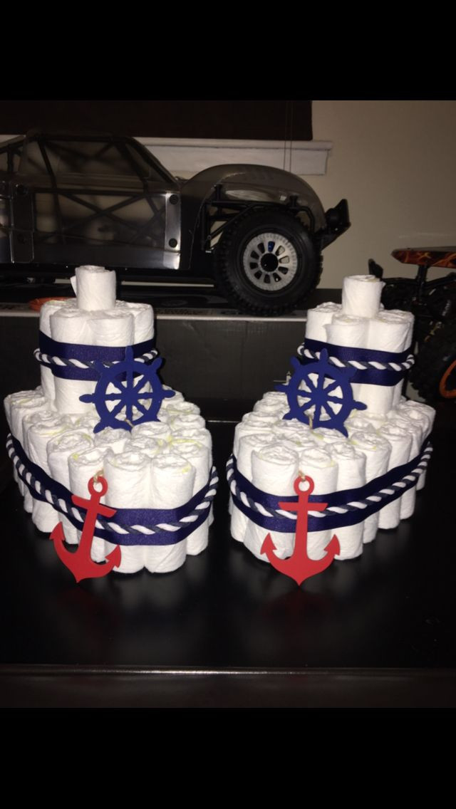 Nautical Baby Shower Gift Ideas
 Boat Diaper cake for Nautical Baby Shower in 2019