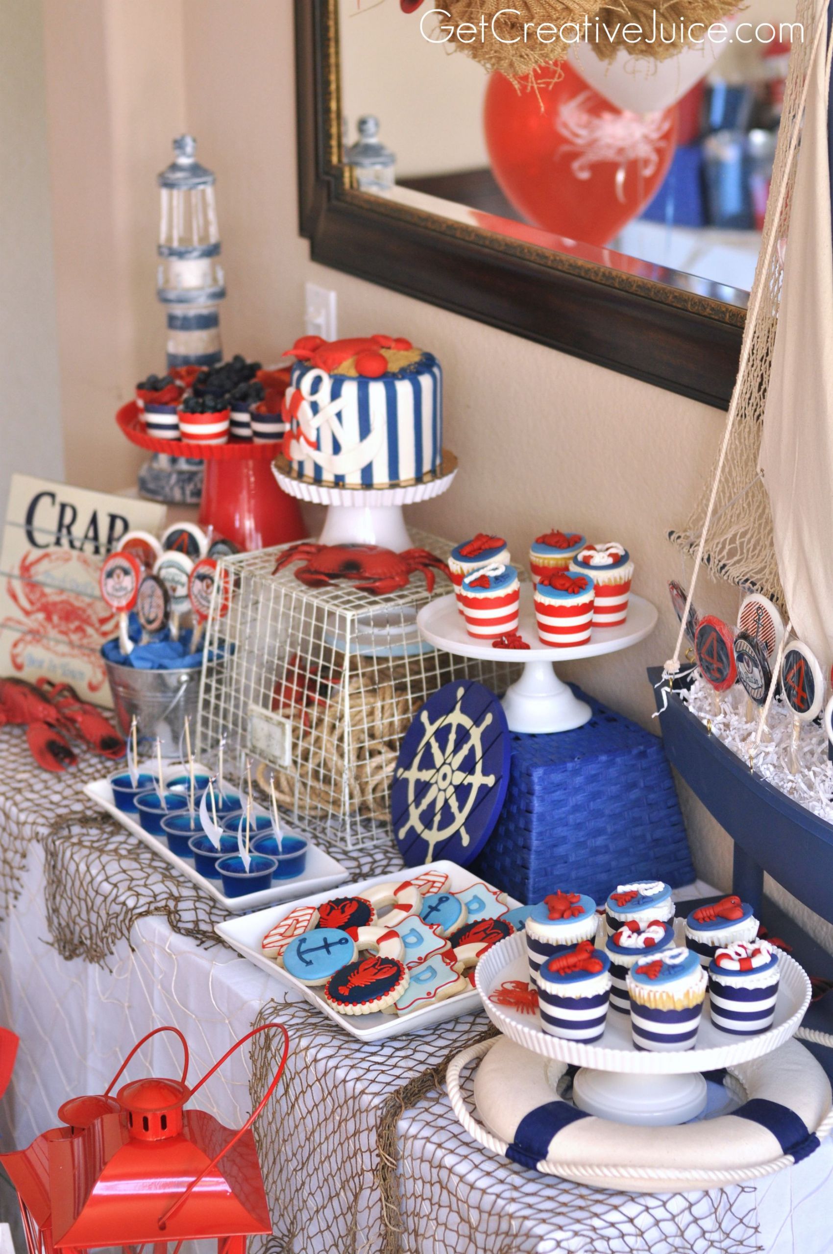 Nautical Birthday Party Decorations
 Pin on Kids Parties