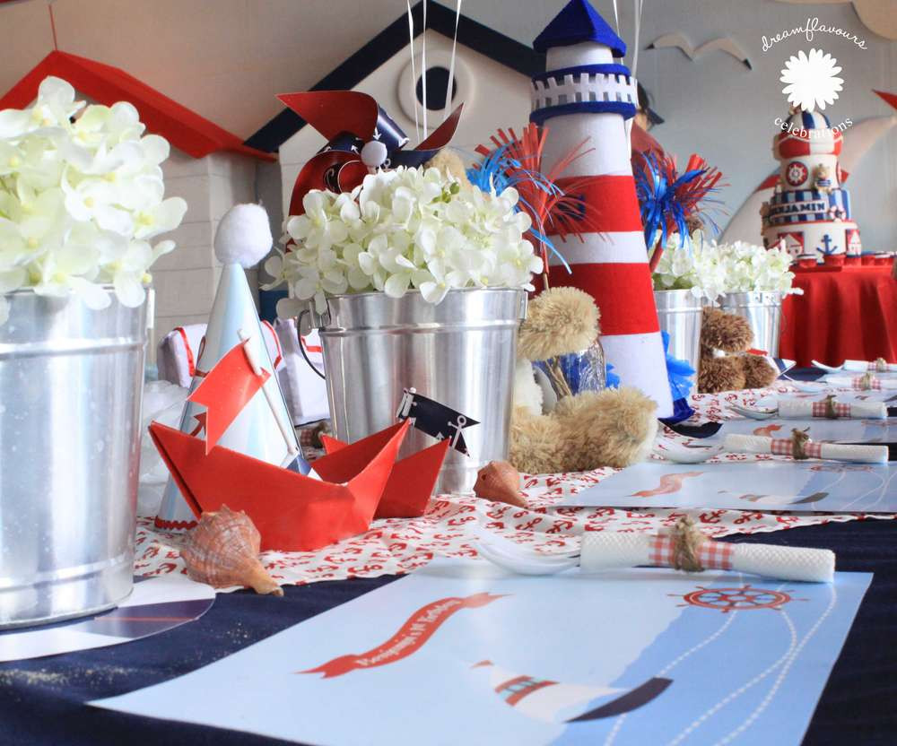 Nautical Birthday Party Decorations
 20 Creative Nautical Parties Celebrate & Decorate