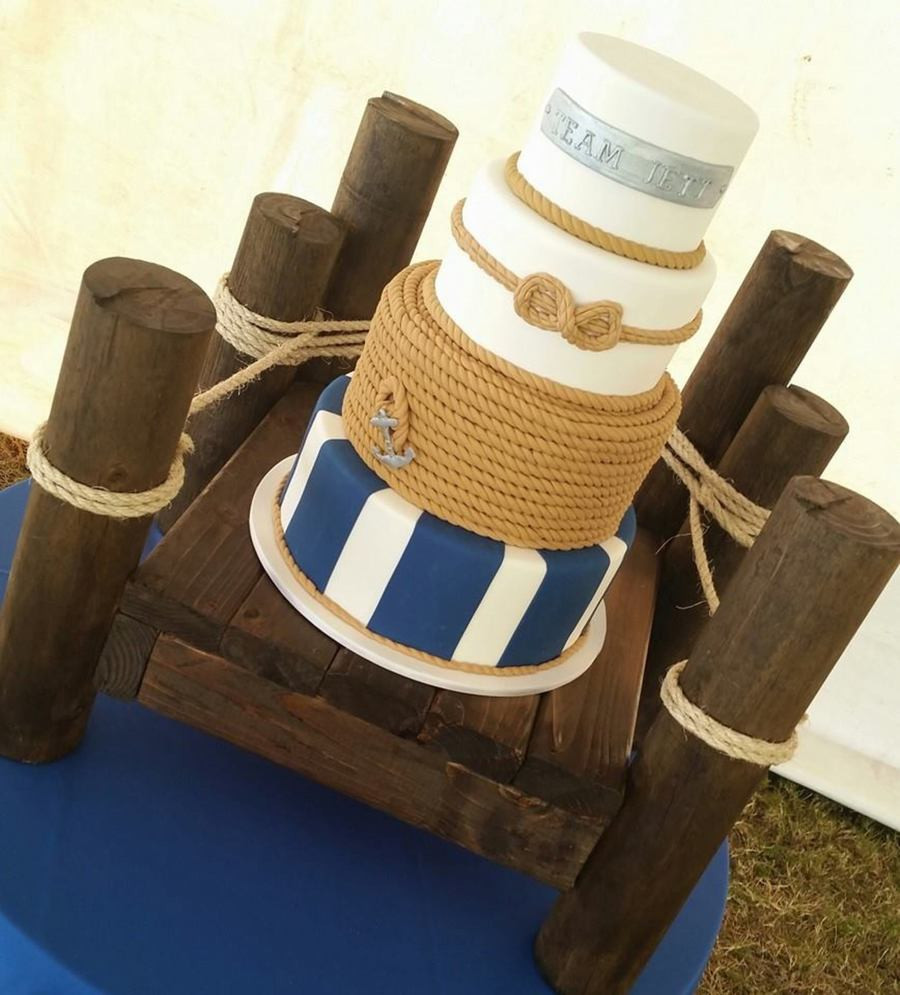 Nautical Theme Wedding
 Nautical Theme Wedding Cake CakeCentral