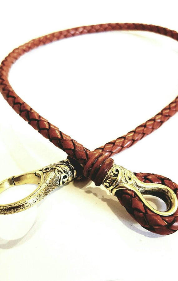 Necklaces For Men
 Mens Necklace Men s Leather Necklace Braided Leather