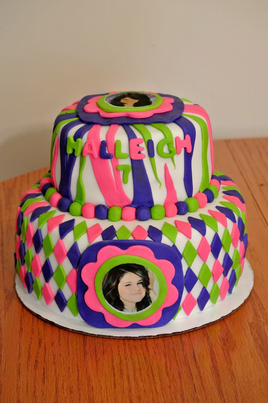Neon Cakes For Birthdays
 Neon Birthday Cake CakeCentral