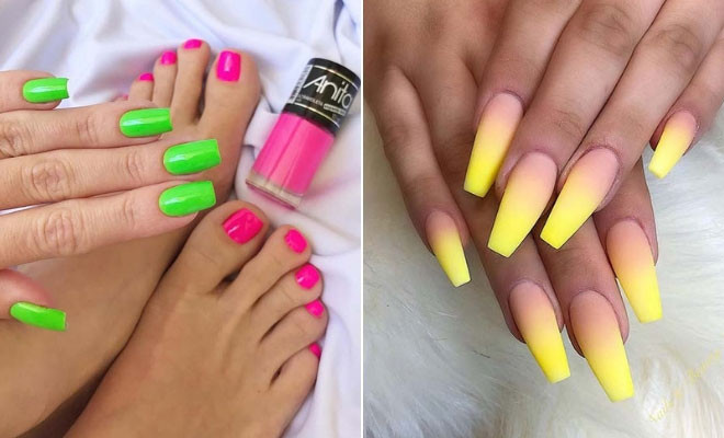Neon Color Nail Designs
 43 Neon Nail Designs That Are Perfect for Summer
