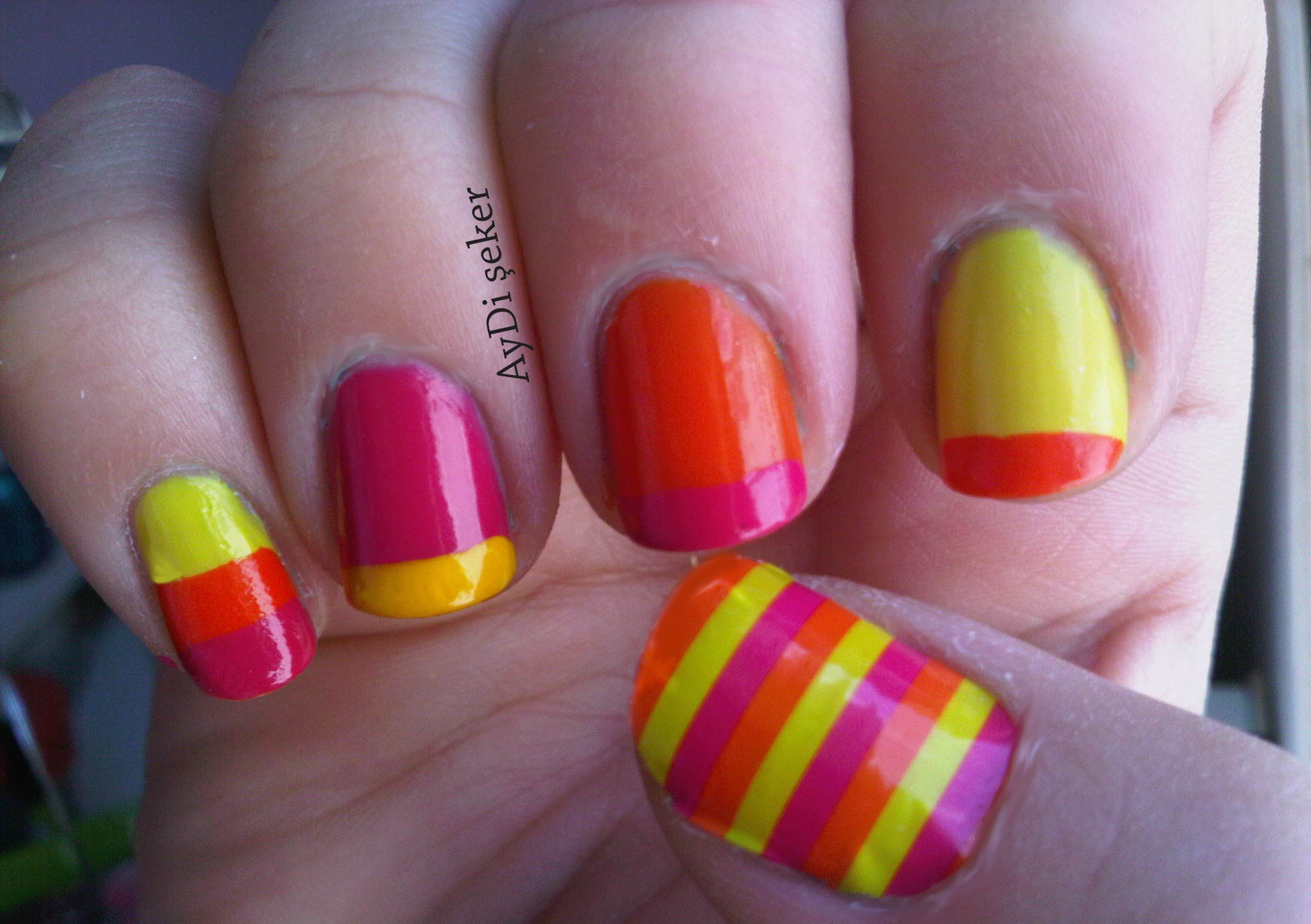 Neon Color Nail Designs
 Neon Color Nail Designs Always In Fashion For All