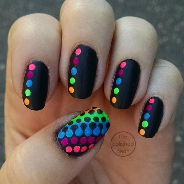 Neon Color Nail Designs
 Pretty Neon Nail Art Designs for Your Inspiration Noted List