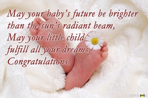 New Baby Congratulations Quotes
 Congratulations for Newborn Baby Boy Quotes Wishes