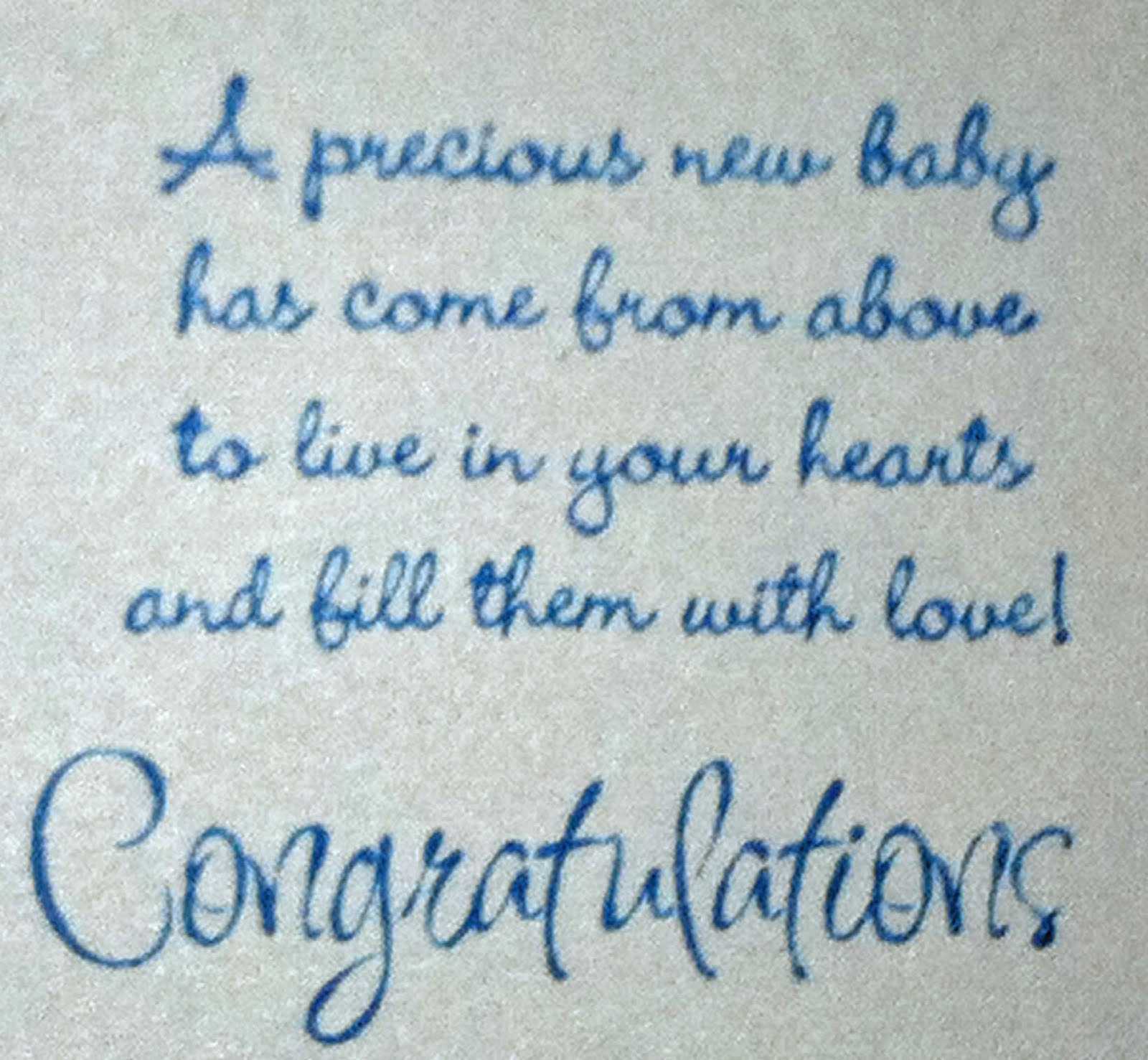 New Baby Congratulations Quotes
 Michelle s MBellishments Happy New Baby