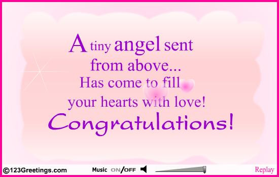 New Baby Congratulations Quotes
 Congratulations Expecting A Girl Quotes QuotesGram