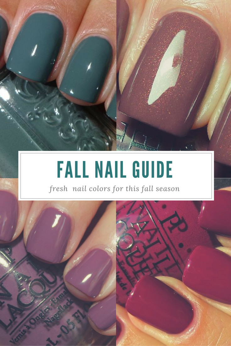 New Fall Nail Colors
 Believe it or not fall is in full swing The kids are