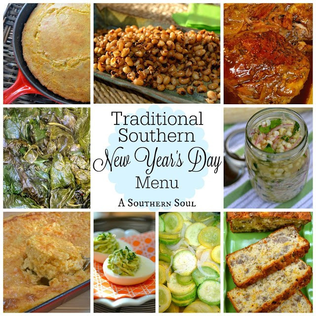 New Years Day Dinners
 Traditional Southern New Year’s Day Menu
