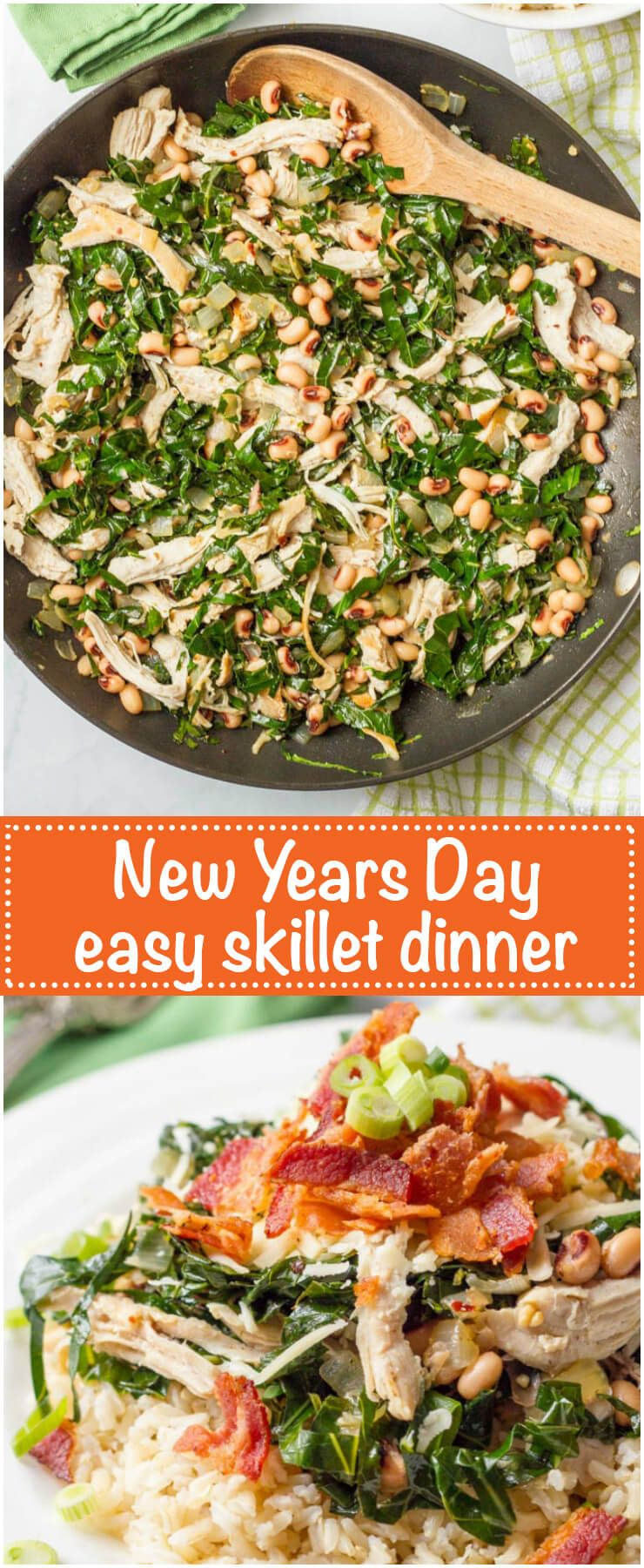 New Years Dinner Traditional
 Southern New Year s Day dinner skillet Recipe