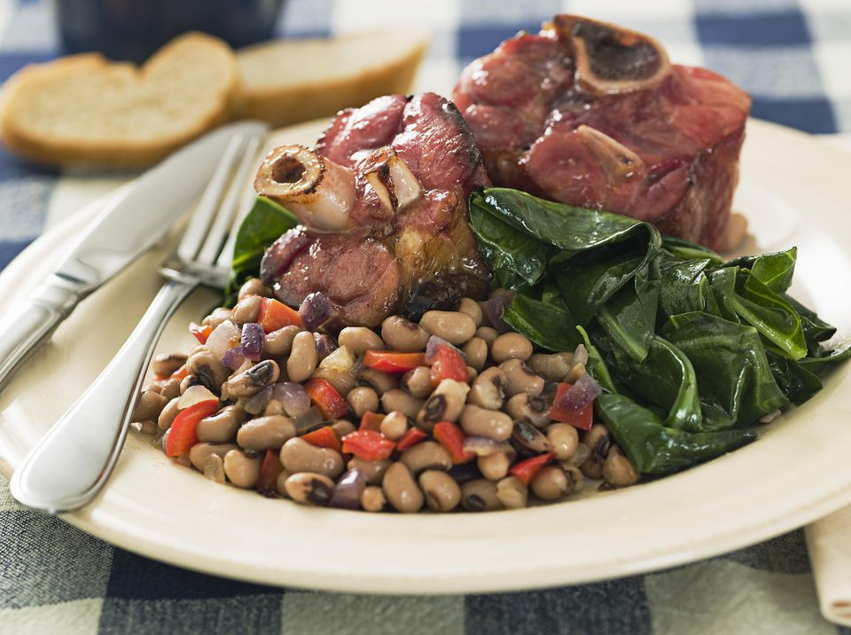 New Years Dinner Traditional
 New Year s Food Tradition Black Eyed Peas and Greens