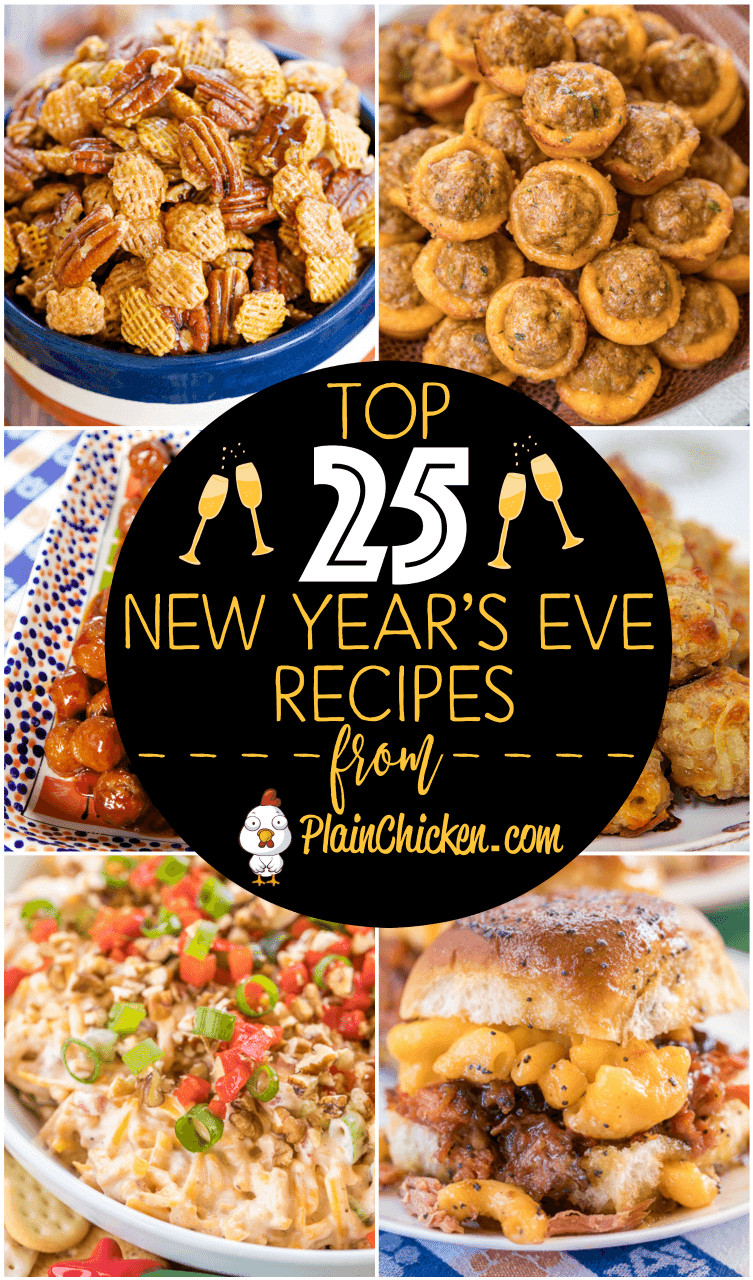New Years Eve Snacks Recipe
 Top 25 New Years Eve Party Recipes Plain Chicken