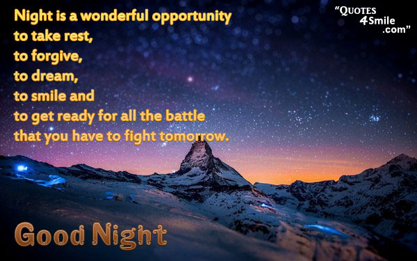 Night Inspirational Quotes
 Positive Quotes Good Night QuotesGram