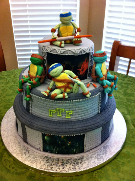 Ninja Turtle Birthday Cake Ideas
 Southern Blue Celebrations Teenage Mutant Ninja Turtles