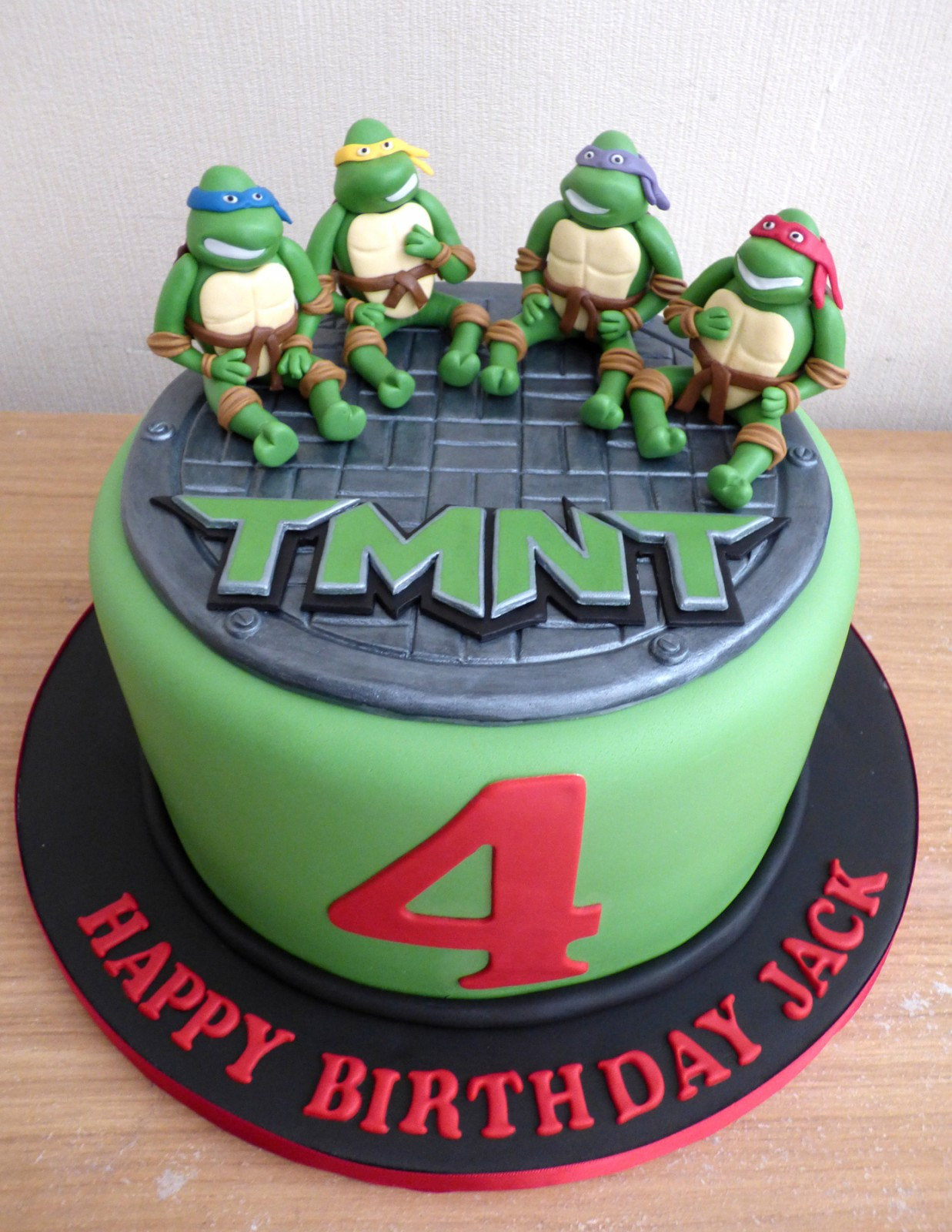 Ninja Turtles Birthday Cakes
 Teenage Mutant Ninja Turtles Birthday Cake Susie s Cakes