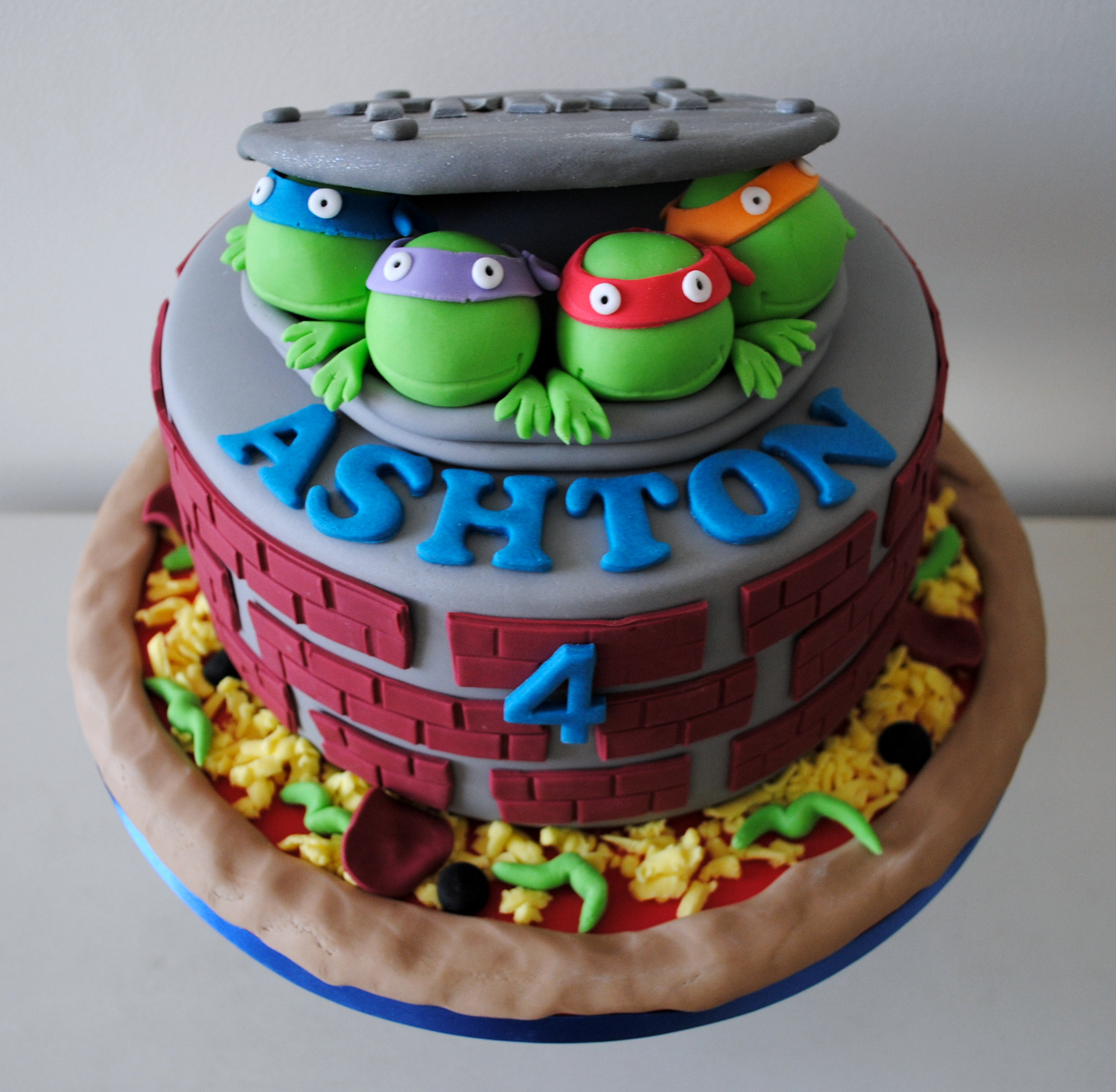 Ninja Turtles Birthday Cakes
 Miss Cupcakes Blog Archive Teenage mutant ninja turtle
