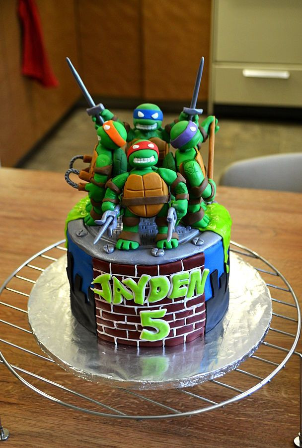Ninja Turtles Birthday Cakes
 Teenage Mutant Ninja Turtles Birthday Cake