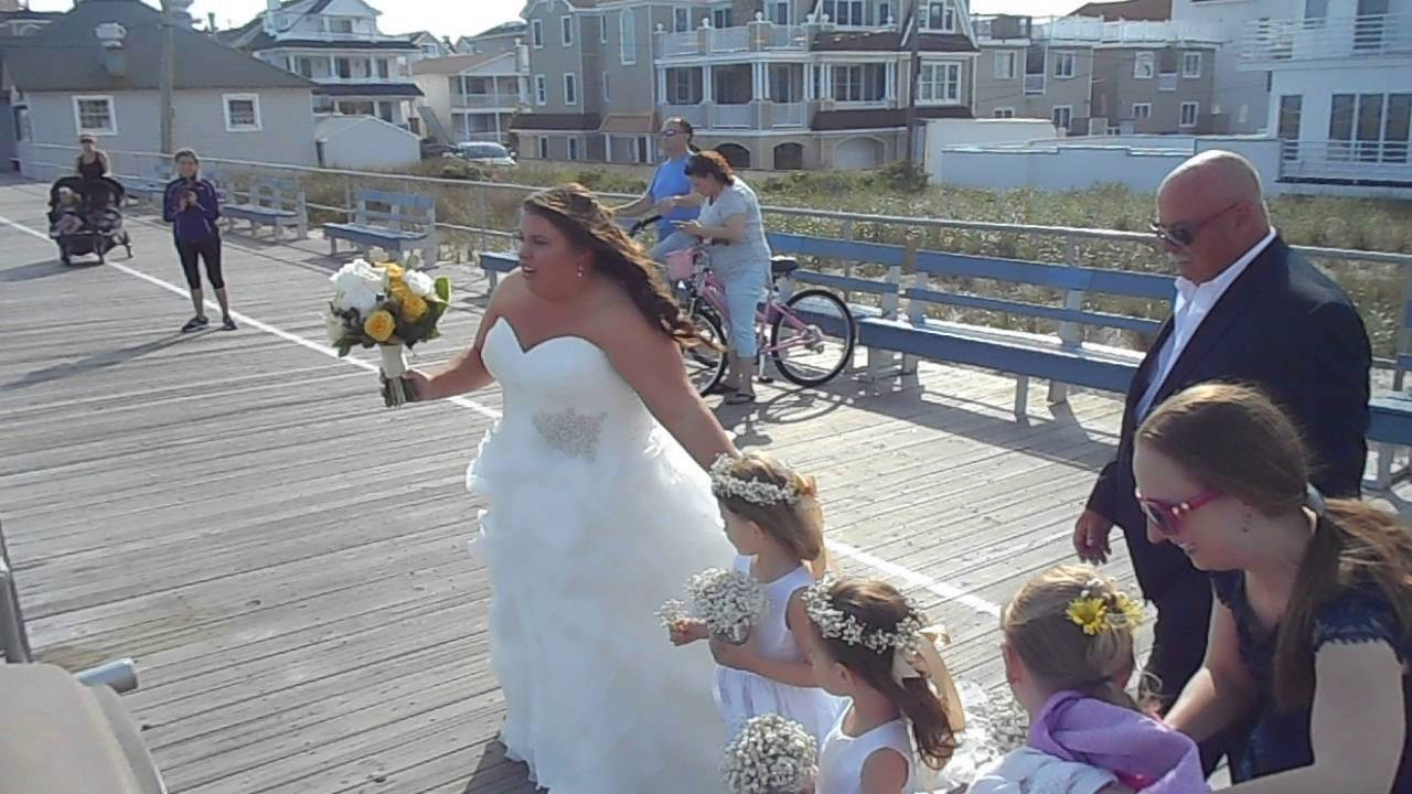 Nj Beach Weddings
 Ocean City NJ beach wedding rls go to the beach