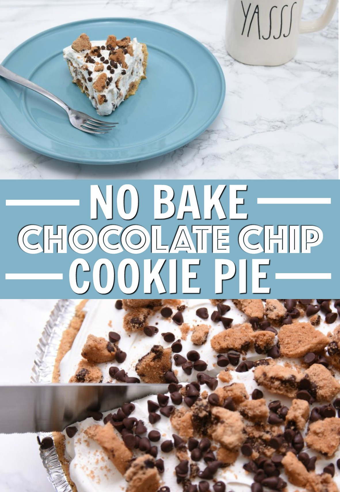 No Bake Cookies With Chocolate Chips
 No Bake Chocolate Chip Cookie Pie A Little Craft In Your Day