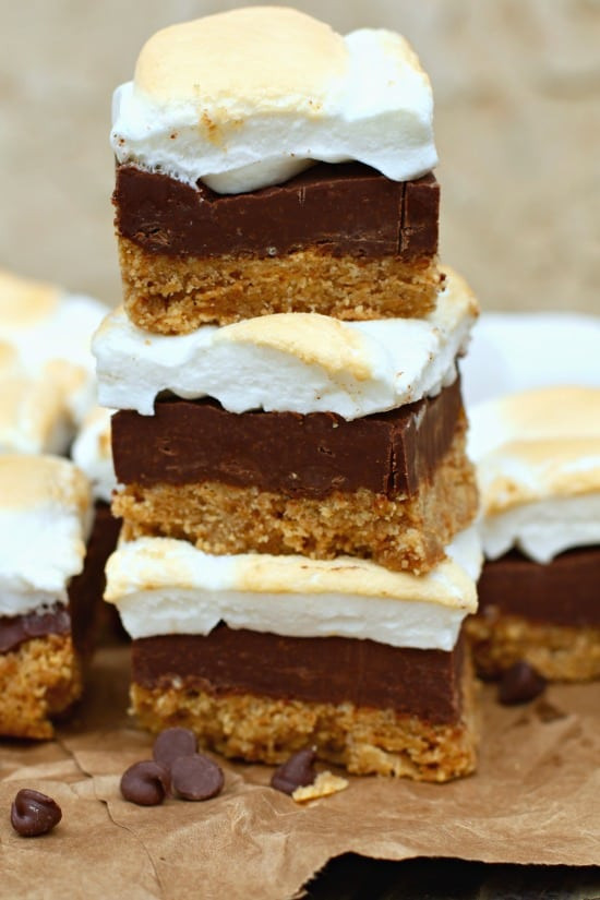 No Bake Summer Desserts
 No Bake S mores Bars The perfect summer dessert The