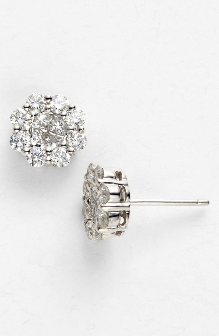 Nordstrom Diamond Earrings
 Bony Levy Flower Diamond Earrings Nordstrom Exclusive